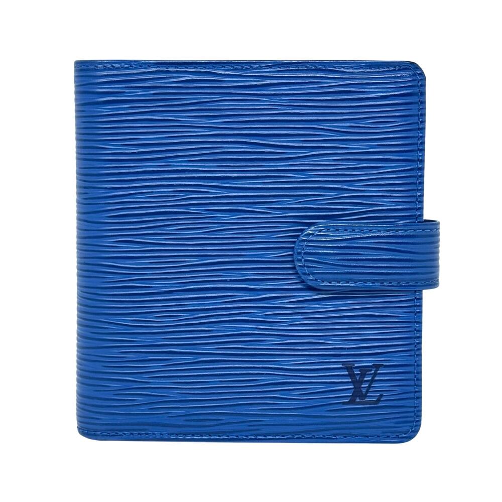 Louis Vuitton Blue Buckle Wallet
